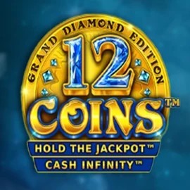 12 Coins Grand Diamond Edition online game logo by Wazdan on betalice-login.com