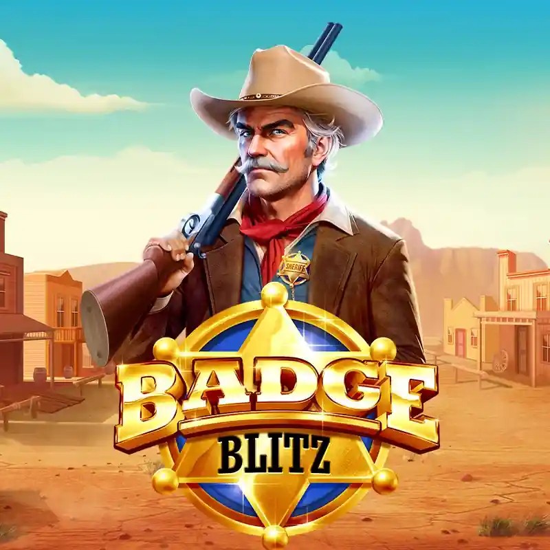 Badge Blitz slot visual from Pragmatic Play available on betalice-login.com