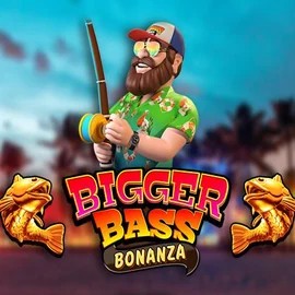 Bigger Bass Bonanza logo by Pragmatic Play Betalice Casino