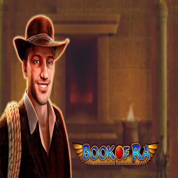 Official Slots logo: Book of Ra by Greentube at Betalice Casino