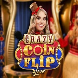 Enjoy Crazy Coin Flip by Evolution – logo hosted on betalice-login.com
