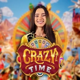 Crazy Time casino game by Evolution – featured logo at Betalice Casino