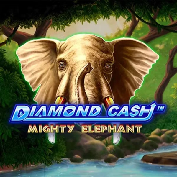 Official Slots logo: Diamond Cash Mighty Elephant by Greentube at Betalice Casino