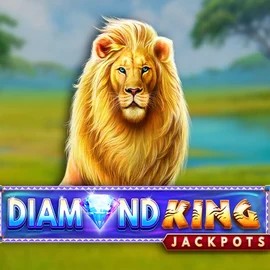 Diamond King Jackpots slot visual from SpinPlay Games available on betalice-login.com