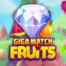 Giga Match Fruits slot logo by RubyPlay at Betalice Casino
