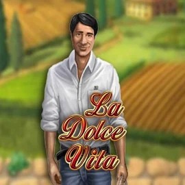 La Dolce Vita slot logo by Gamomat at Betalice Casino