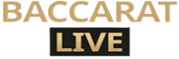 Live Baccarat online game logo by Evolution on betalice-login.com