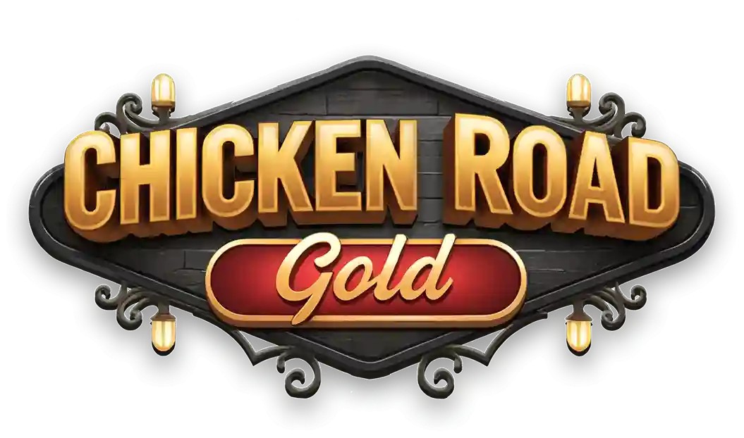 Chicken Road Gold online game logo by InOut on betalice-login.com