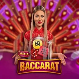 Mega Baccarat logo – Live Casino by Pragmatic Play at Betalice Casino