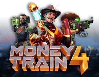 Official Slots logo: Money Train 4 by Relax Gaming at Betalice Casino