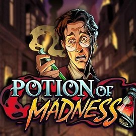 Potion of Madness slot logo by Play'n GO at Betalice Casino